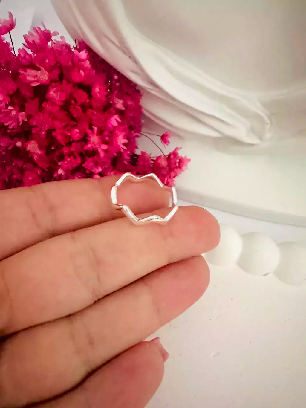 Anel Feminino Zigzag Minimalista em Prata 925 – Serenité