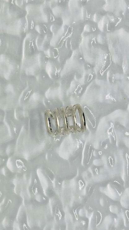 Piercing Fake Feminino 5 Fios Regulável em Metal Banhado – Serenité