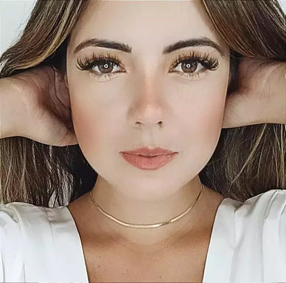 Colar Choker Feminino Fita Lisa Ajustável em Aço Inoxidável – Serenité